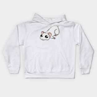 A little Hammie - White Kids Hoodie